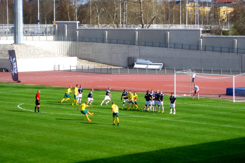 AC Oulu vs FC KTP in Oulu 20140517 03