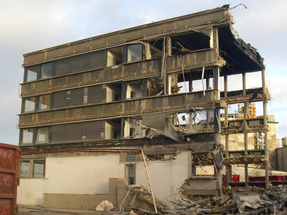 Abrissarbeiten Hafenstr Brhv 2018