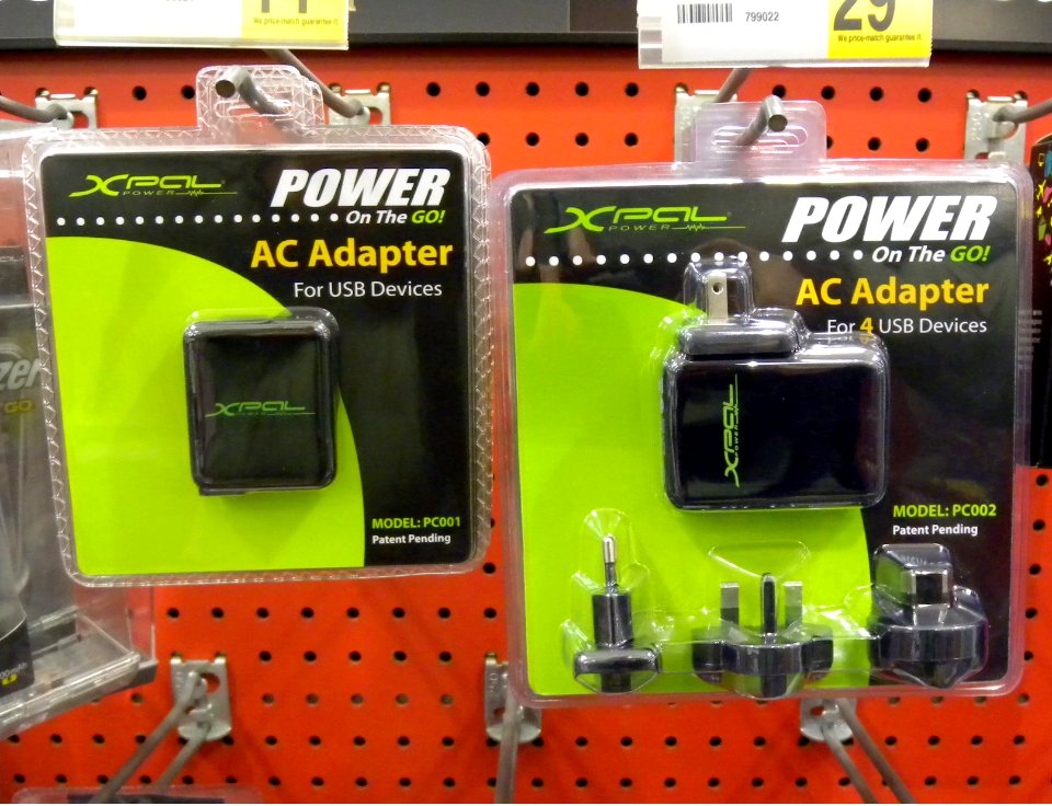 AC USB adapters jeh