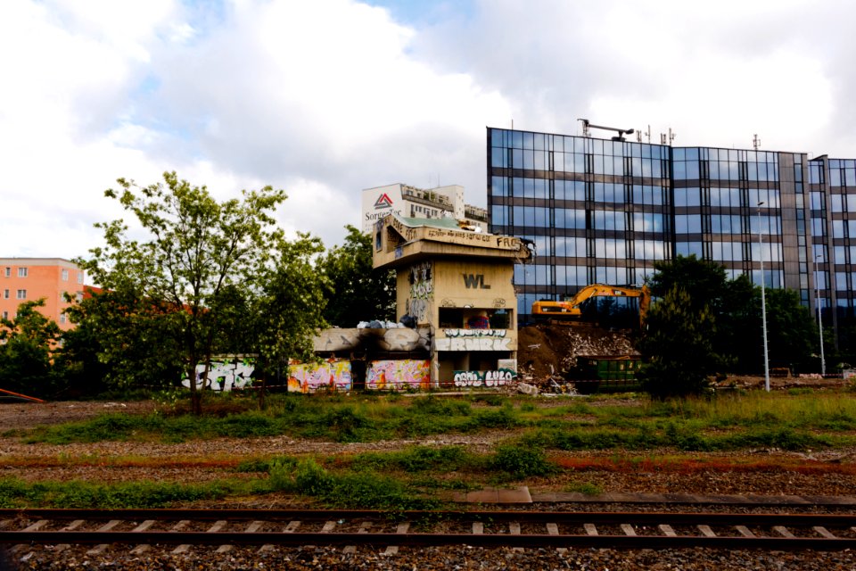 Abriss Stellwerk WL 20140518 4