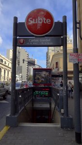 Acceso Est. Gardel (2)