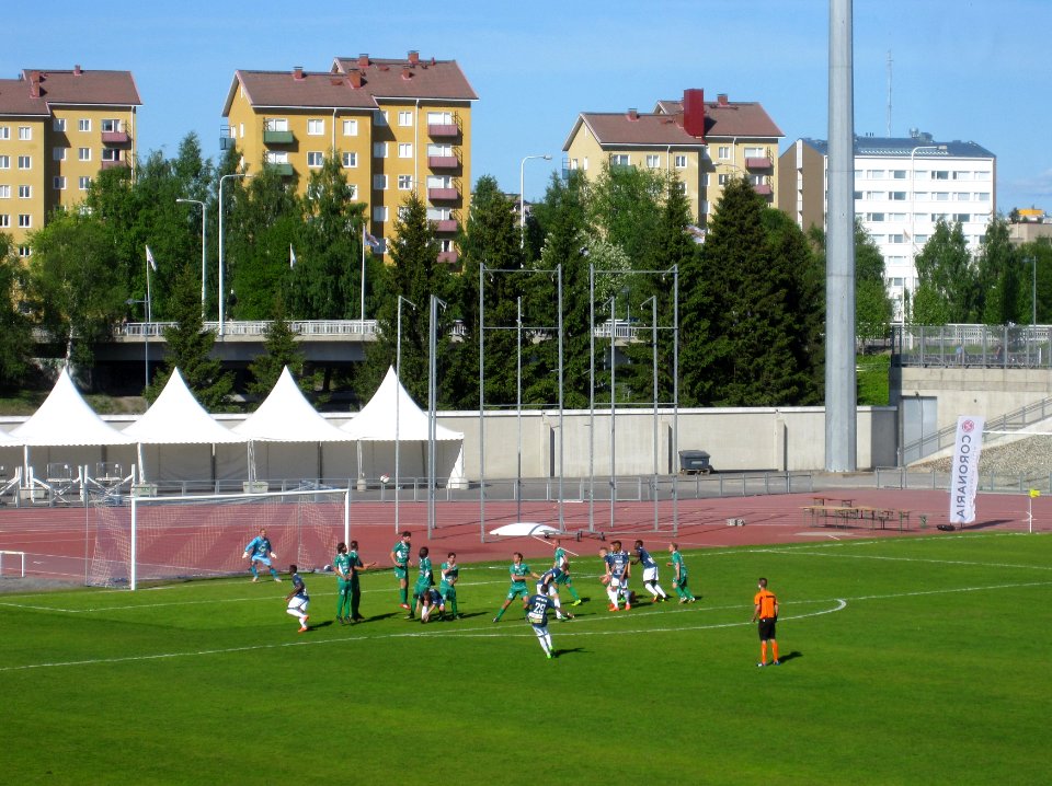 AC Oulu vs Ekenäs IF in Oulu 20160529 04
