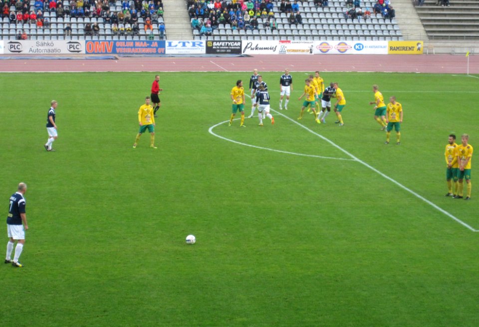 AC Oulu vs FC Ilves in Oulu 20140928 01