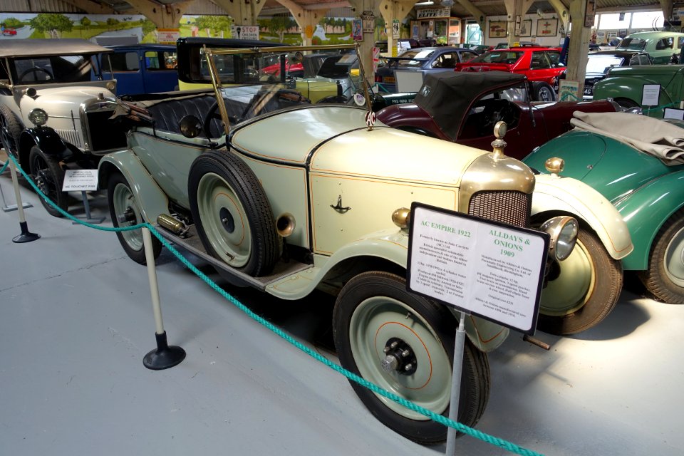 AC Empire 1922 - Bentley Wildfowl and Motor Museum - Halland, East Sussex, England - DSC05785