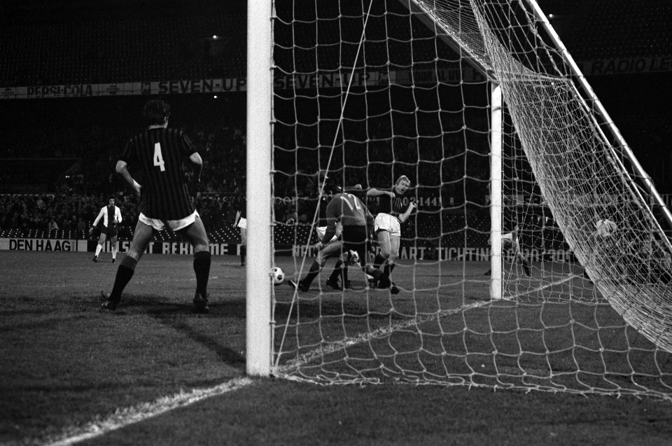 AC Milan tegen FC Magdeburg 0-2, finale Europacup II spelmomenten, Bestanddeelnr 927-1801