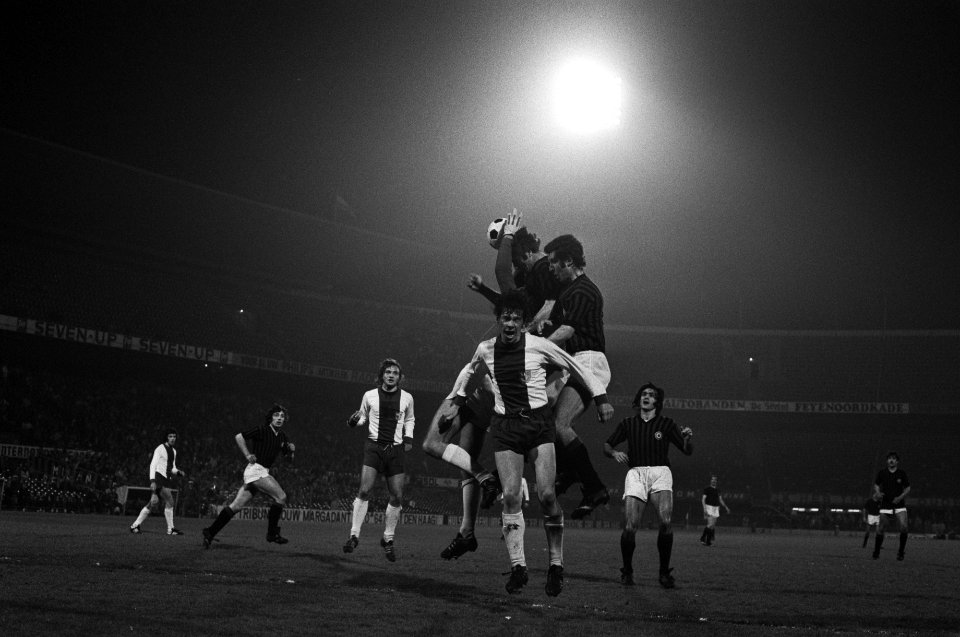 AC Milan tegen FC Magdeburg 0-2, finale Europacup II spelmomenten, Bestanddeelnr 927-1800