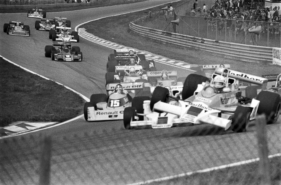 Accident at 1977 Dutch Grand Prix
