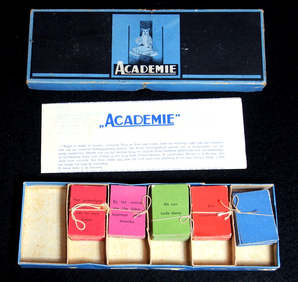 Academie spel, foto 1