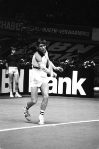 ABN-tennistoernooi in Rotterdam Bjorn Borg in actie, Bestanddeelnr 929-6580