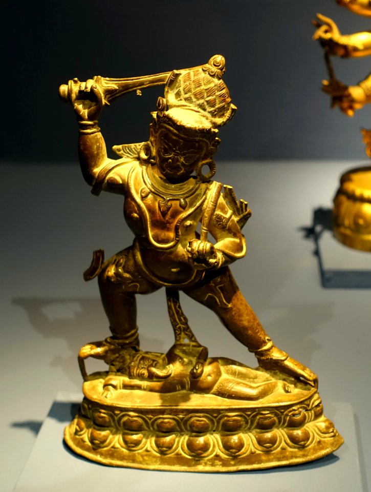 Acala, western Tibet, 13th century AD, bronze - Linden-Museum - Stuttgart, Germany - DSC03664