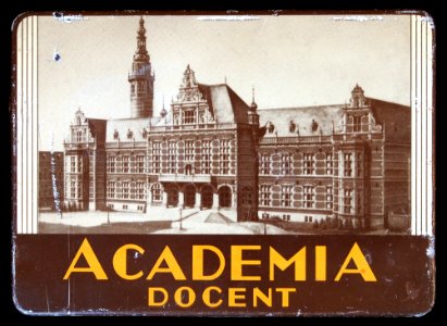 Academia Docent sigarenblikje