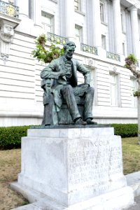 Abraham Lincoln by Haig Patigian - San Francisco City Hall - DSC02816