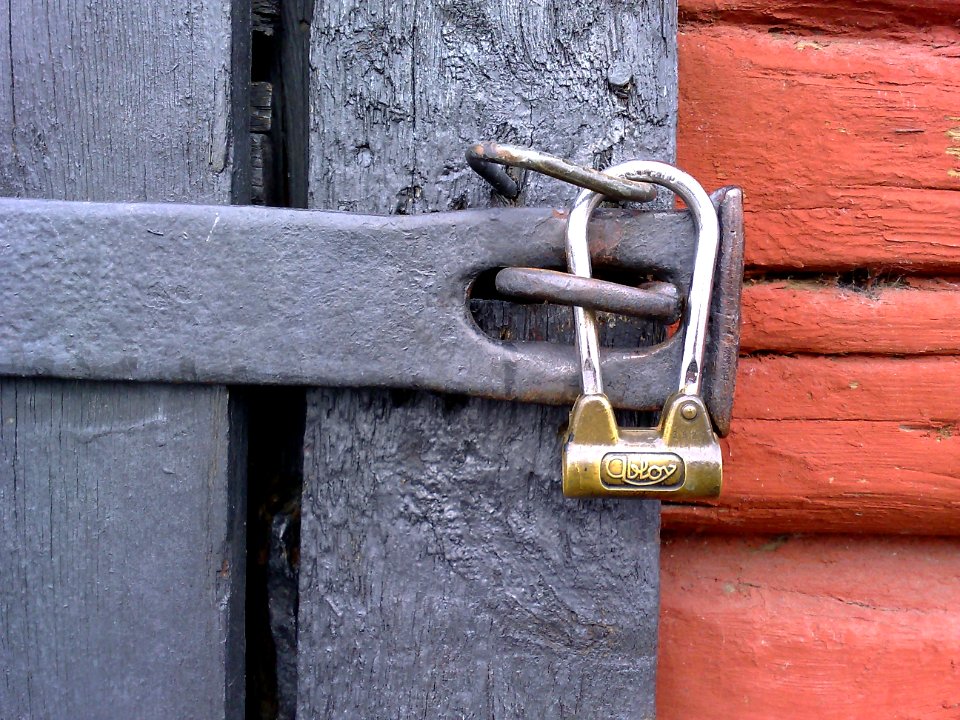 Abloy padlock in Oulu