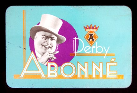 Abonné Derby sigarenblikje