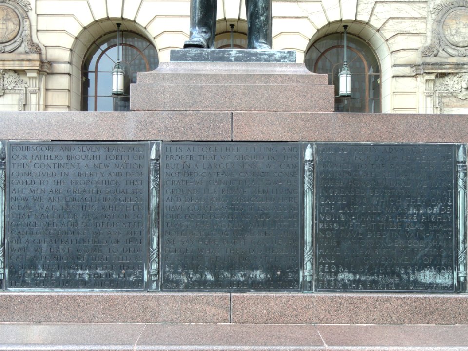 Abraham Lincoln by Max Kalish - Cleveland Municipal School District Headquarters - DSC07951