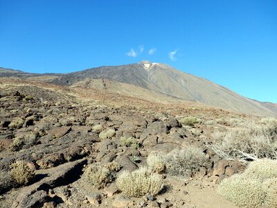 Nature teide national park volcano photo
