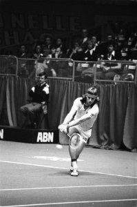 ABN-tennistoernooi in Rotterdam Bjorn Borg in actie, Bestanddeelnr 929-6573