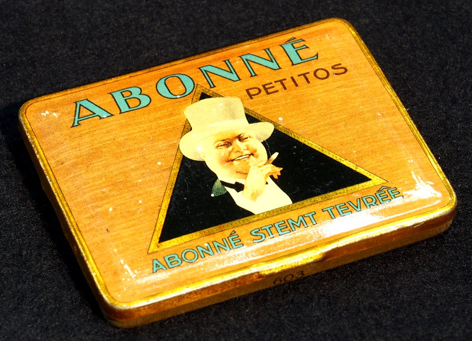 Abonné cigaren blikje, foto2