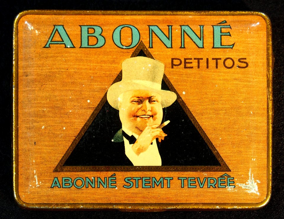 Abonné cigaren blikje, foto1
