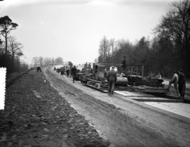 Aanleg tweede baan autoweg Utrecht-Arnhem bij Veenendaal, Bestanddeelnr 907-4727