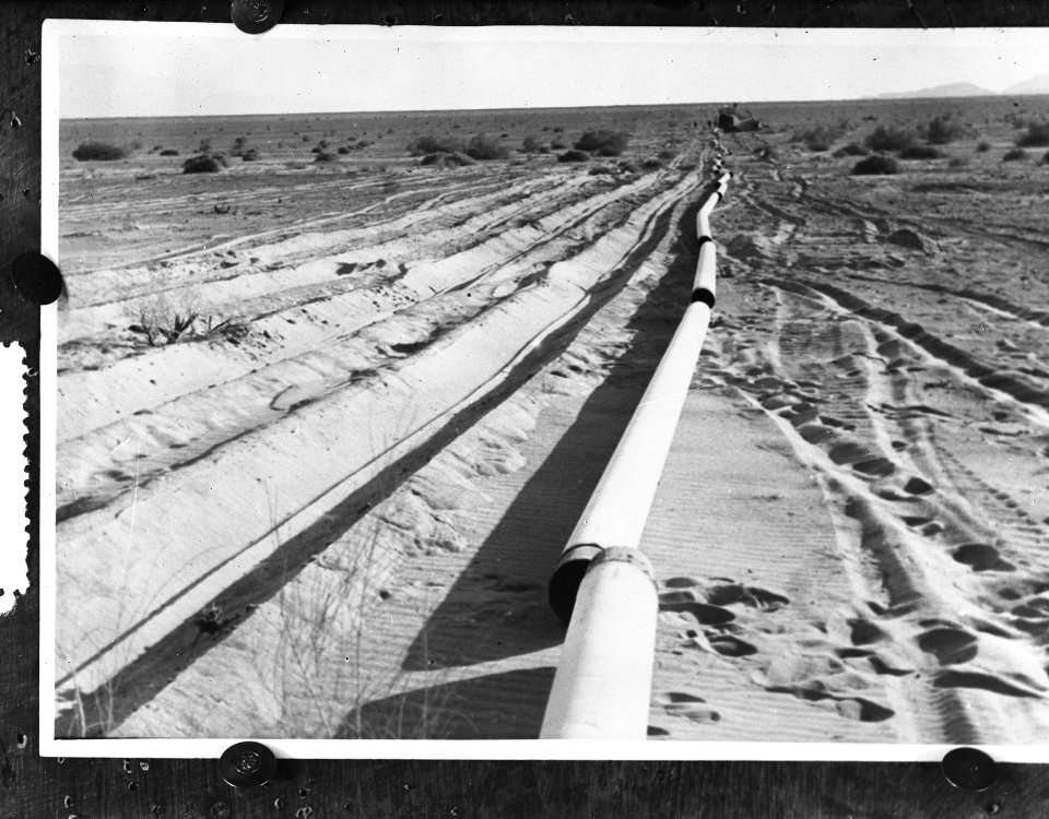 Aanleg oliepijpleiding in Israel, Bestanddeelnr 908-2186