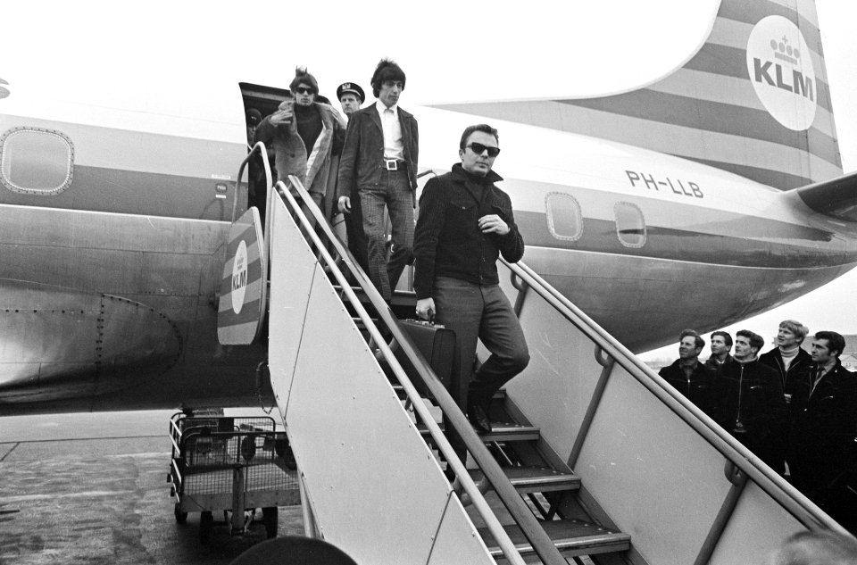 Aankomst Rolling Stones op Schiphol, Bestanddeelnr 918-9631