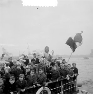 Aankomst Sint Nicolaas in Rotterdam, Bestanddeelnr 906-0963