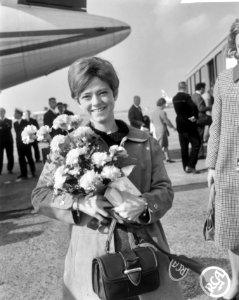 Aankomst Rita Pavone (zangeres), Grand Gala du Disque, Bestanddeelnr 918-2507