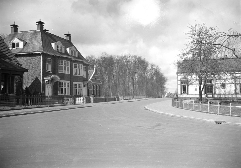 Aanleg en verbeteren van wegen Asfaltbetonwegen Winschoten Bossingel, Bestanddeelnr 161-0019