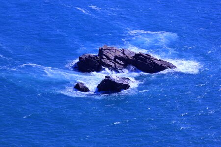 Portuguese cape roca sea photo