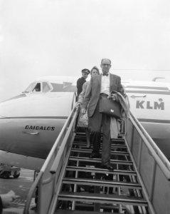 Aankomst secretaris-generaal van de International Civil Aviation Organization Mr, Bestanddeelnr 909-7645
