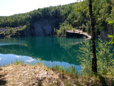 Lake rock turquoise