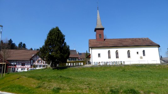 Aawangen mit Kirche