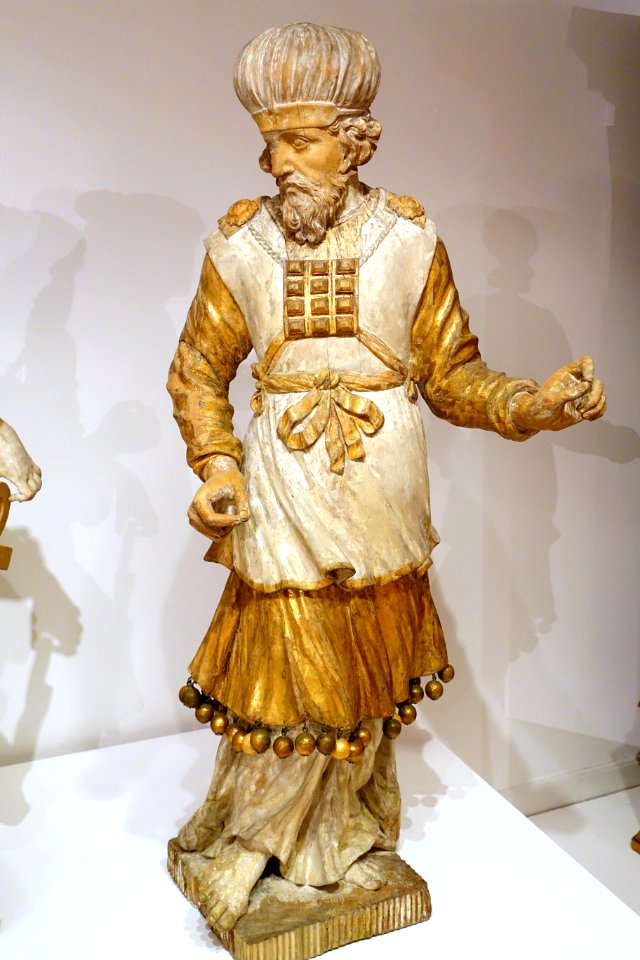 Aaron by Anton Detlef Jenner, from the high altar of the Braunschweiger Dom, 1730 AD, wood - Braunschweigisches Landesmuseum - DSC04621