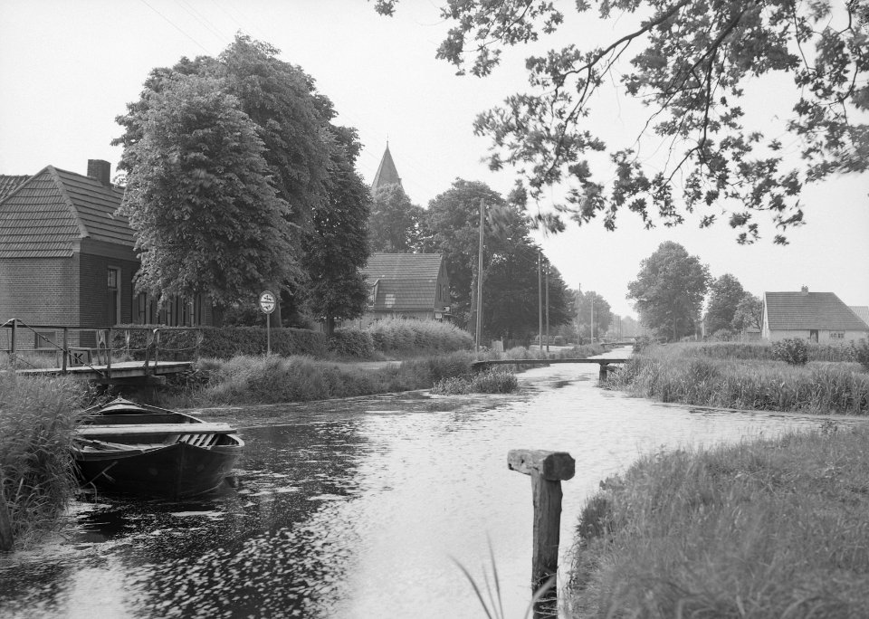 Aanleg en verbeteren van wegen, dijken en spaarbekken, demping, dwarsgat, Bestanddeelnr 161-0093