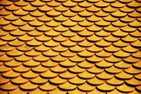 Temple roof gilded