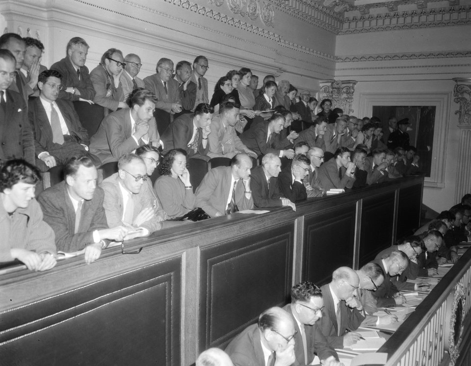 Aanvang debatten Tweede Kamer , publieke belangstelling, Bestanddeelnr 906-7680