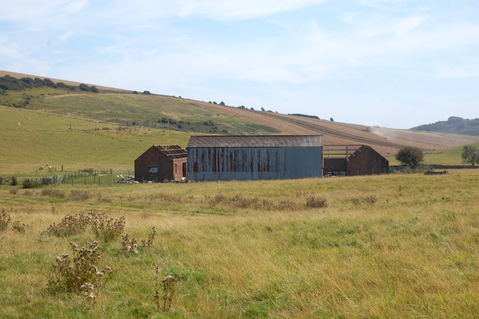 Abandoned Farm Buildings at Balsdean, Brighton (August 2019) (2)