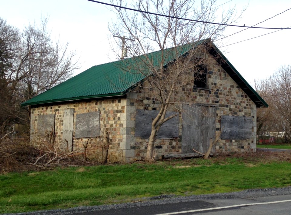 Abandoned stone building