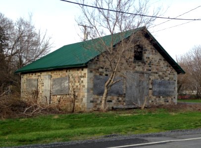 Abandoned stone building