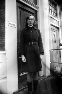 Aanstaande maandag voor het eerst vrouwen in de beurs in Amsterdam Carla Tijhof, Bestanddeelnr 927-7226