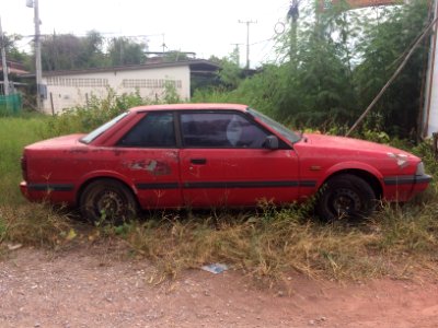 Abandoned Mazda 626 Sport Coupé GTS (GC) 03