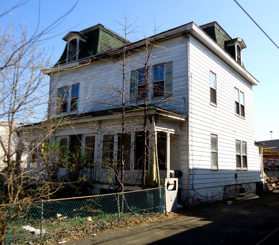 Abandoned house about to be demolished