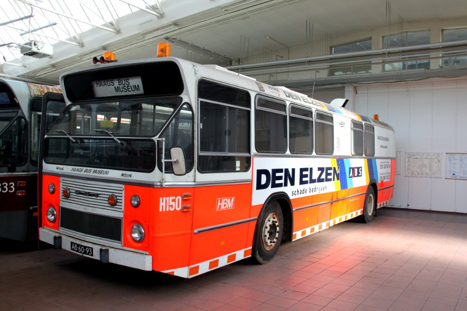 AB-60-93 H150 Haags Bus Museum
