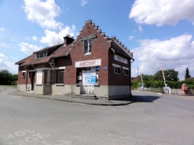 Abbécourt (Aisne) ancienne gare (02)