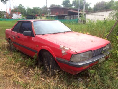 Abandoned Mazda 626 Sport Coupé GTS (GC) 01