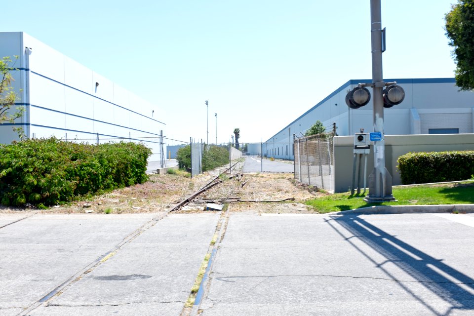 Abandoned siding note crossing lights turned sf springs ca