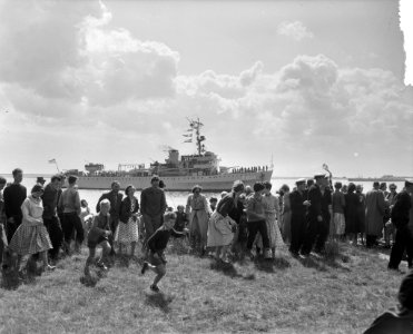 Aankomst Willem van der Zaan uit Antillen in Den Helder, Bestanddeelnr 907-9182