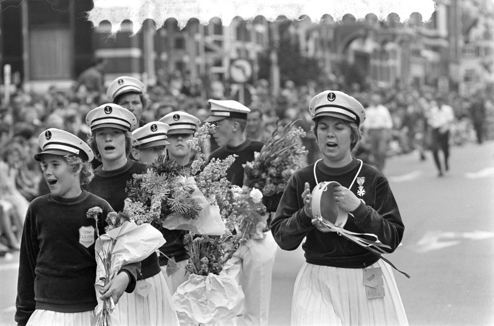 Aankomst vierdaagse Nijmegen, Bestanddeelnr 916-7056