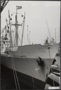 Aankomsten, schepen, ville de nantes, Bestanddeelnr 073-0973